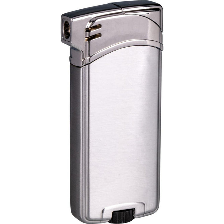 Pipe Piezo Lighter Jean Claude "Classic" - Chrome Satin - Lighter from Jean Claude at The Prince Webshop