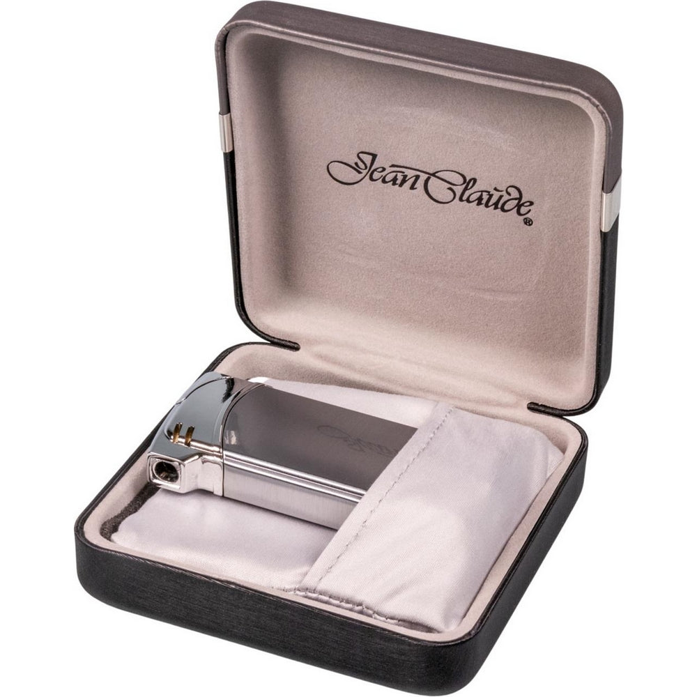 Pipe Piezo Lighter Jean Claude "Classic" - Chrome Satin - Lighter from Jean Claude at The Prince Webshop