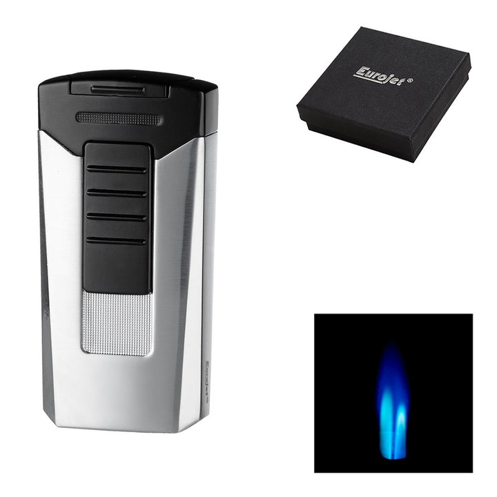 Eurojet 2XJet Race Turbo Cigarette Lighter - Satin - Lighter from Eurojet at The Prince Webshop