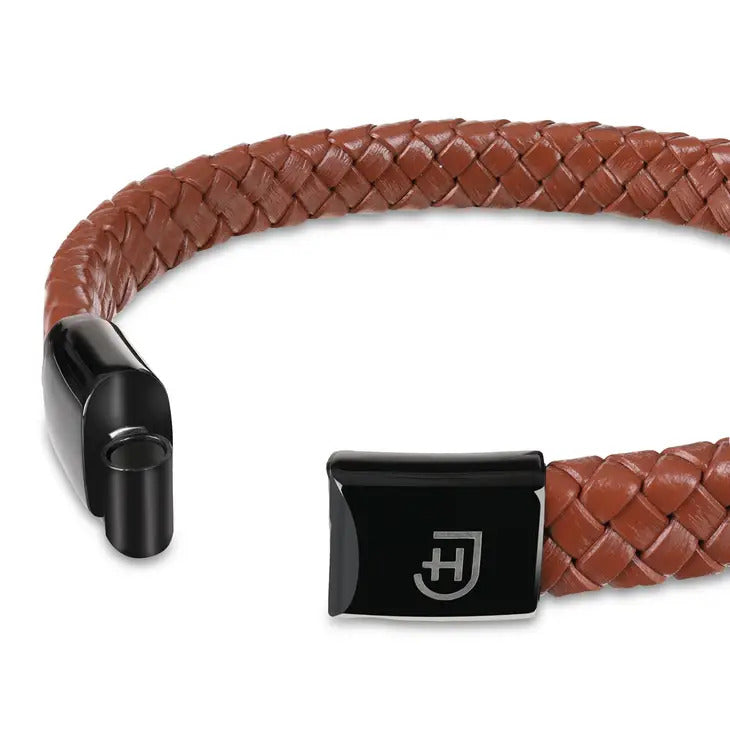 James Hawk Leather Bracelet - Camel - Bracelet from James Hawk at The Prince Webshop