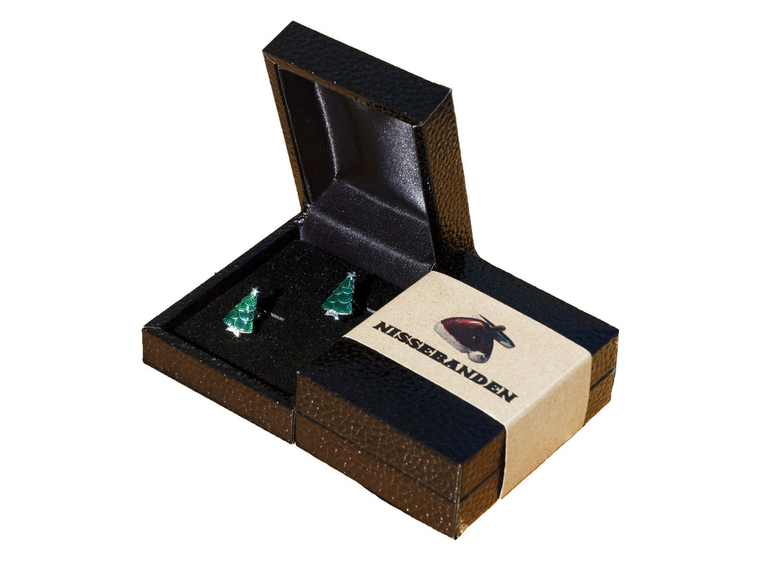 Nissebanden Cufflinks Christmas - Red Santa hat - Cufflinks from Nissebanden at The Prince Webshop