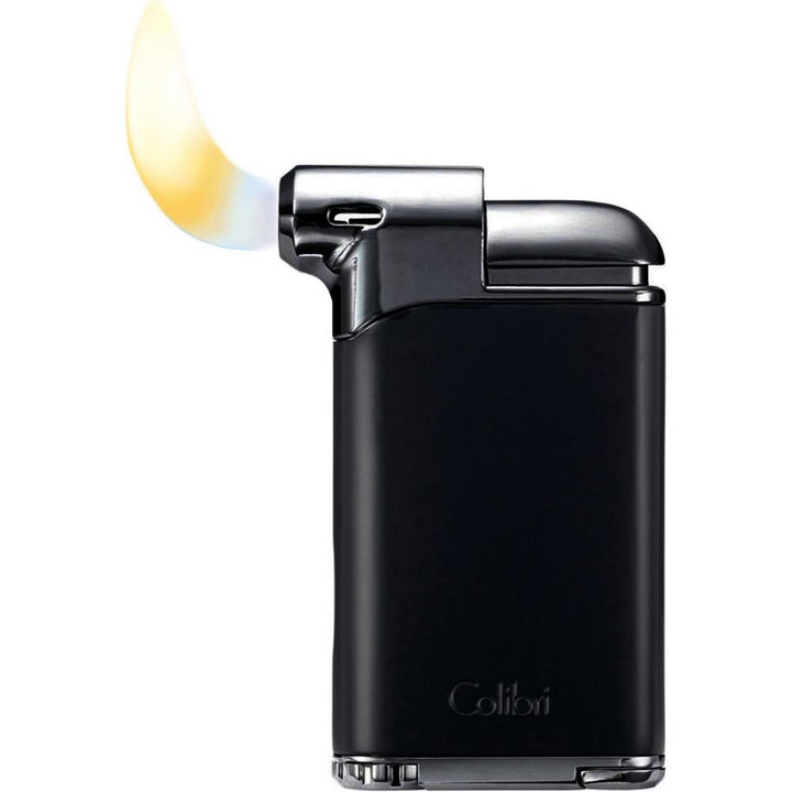 COLIBRI piezo pipe lighter "Pacific II" black/anthracite - Lighter from Colibri at The Prince Webshop