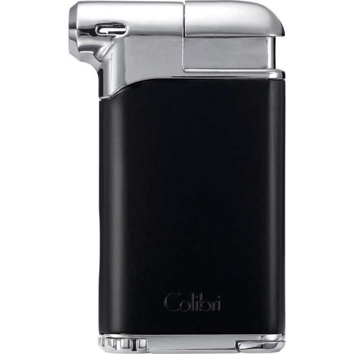 COLIBRI piezo pipe lighter "Pacific II" black/chrome - Lighter from Colibri at The Prince Webshop
