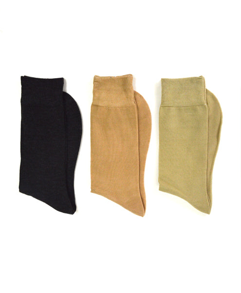 3 Pack Bert Pulitzer Socks Brown Shades - Men's Socks from Bert Pulitzer at The Prince Webshop