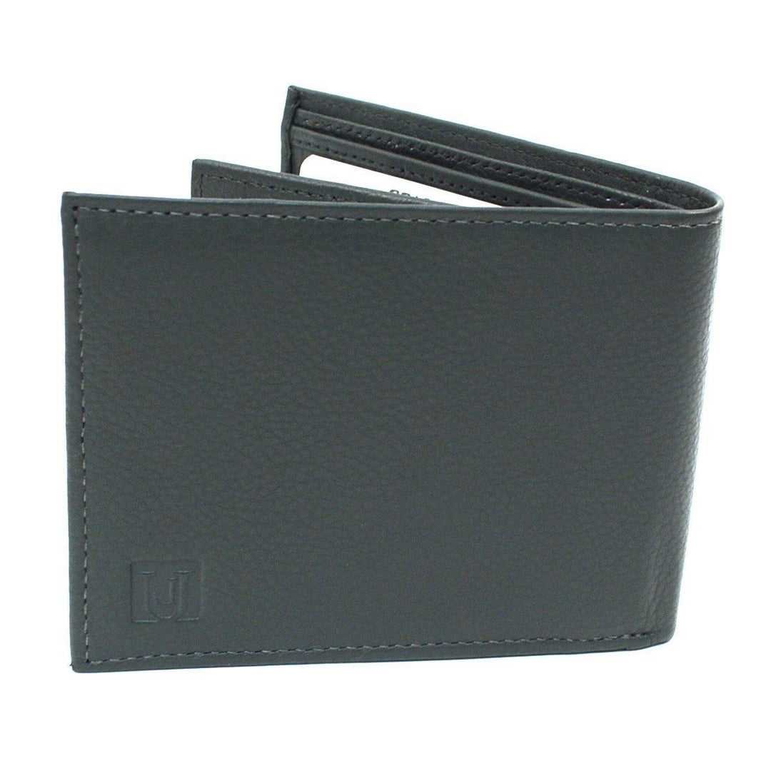 Two-wing RFID Wallet - Gray - Wallet from Umo Lorenzo at The Prince Webshop