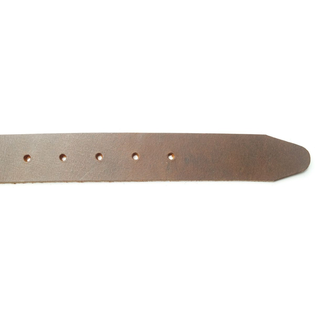 Leather Belt - Fred - Dark Brown - Belt from The Leather Belt Co. at The Prince Webshop