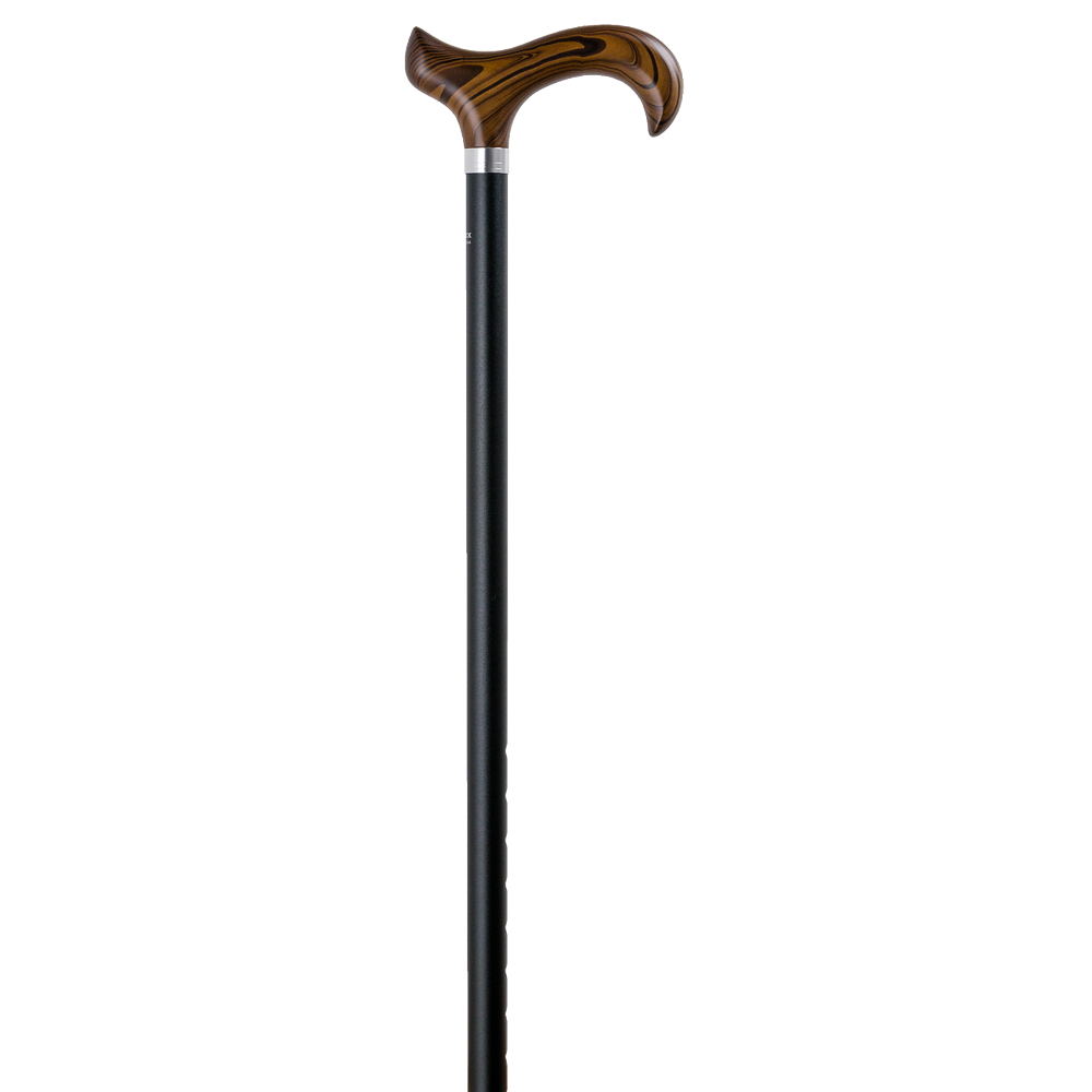 Gastrock Aluminum Derby Stick - Black - Stepwise Height Adjustable - Spade stick from Gastrock at The Prince Webshop