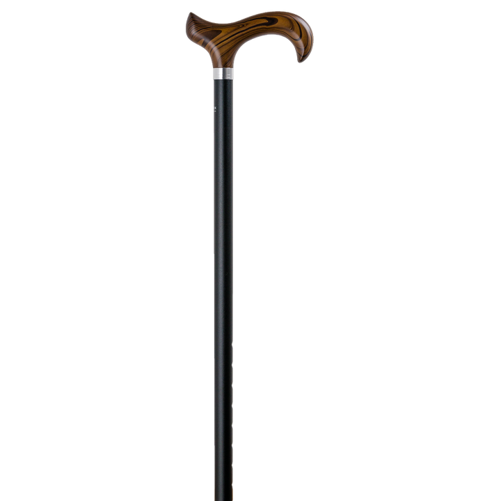 Gastrock Aluminum Derby Stick - Black - Stepwise Height Adjustable - Spade stick from Gastrock at The Prince Webshop