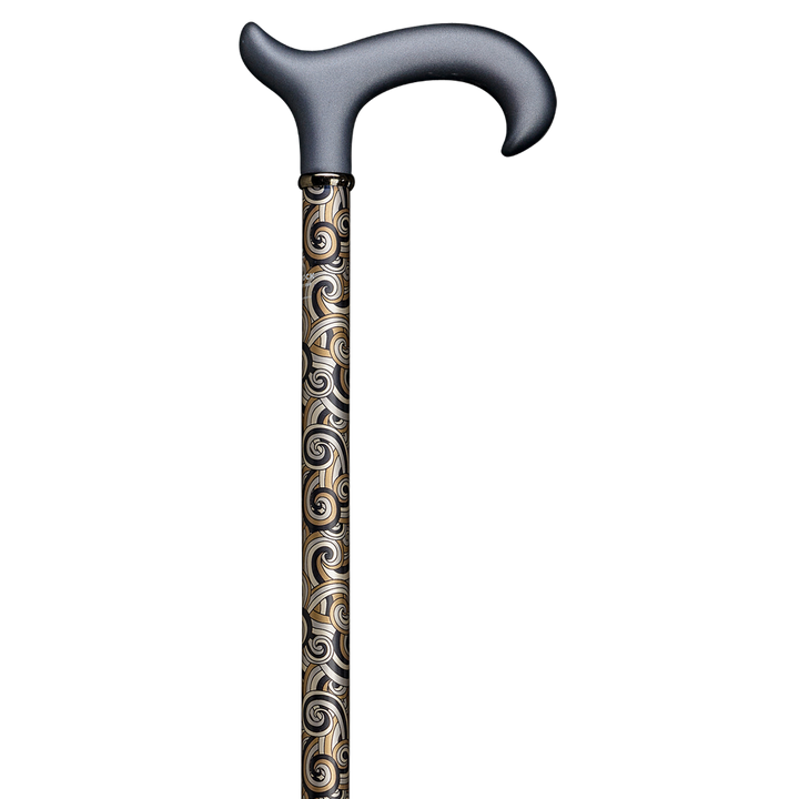 Gastrock Aluminum Derby Stick - Waves Deluxe - Stepwise Height Adjustable - Spade stick from Gastrock at The Prince Webshop
