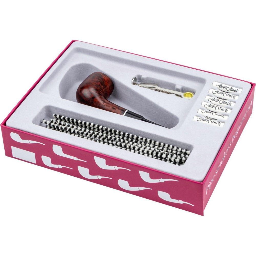 JEAN CLAUDE Pipe Beginner Set - Straight Smooth - Pipe from Jean Claude at The Prince Webshop