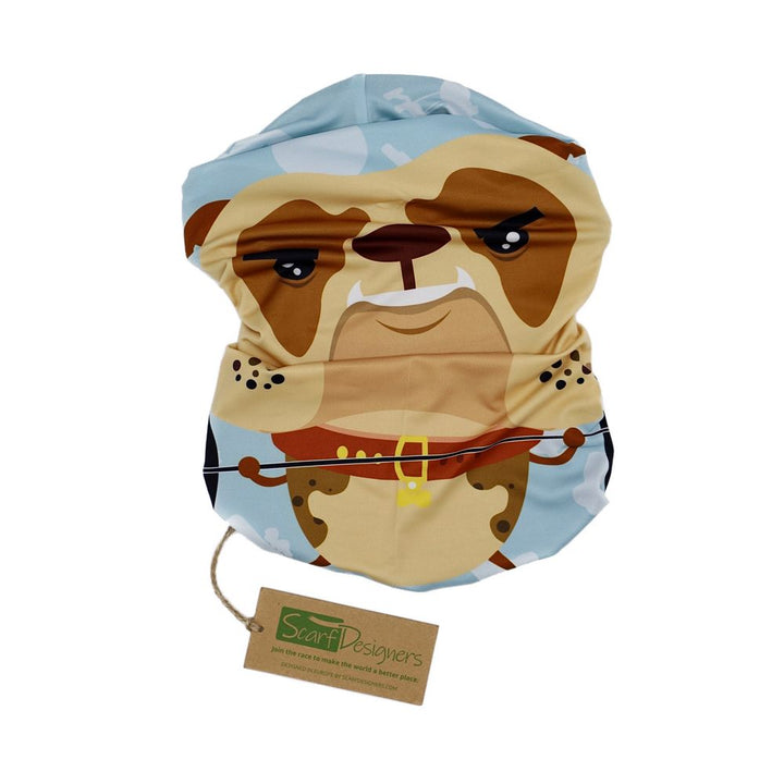Dog's Gym Bandana - Multifunctional Scarf - Neckerchief from Scarf Designers Berlin at The Prince Webshop