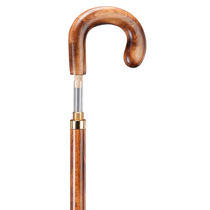 Gastrock Drinking Cane - Burnt Look with Round Hook - Walking stick from Gastrock at The Prince Webshop