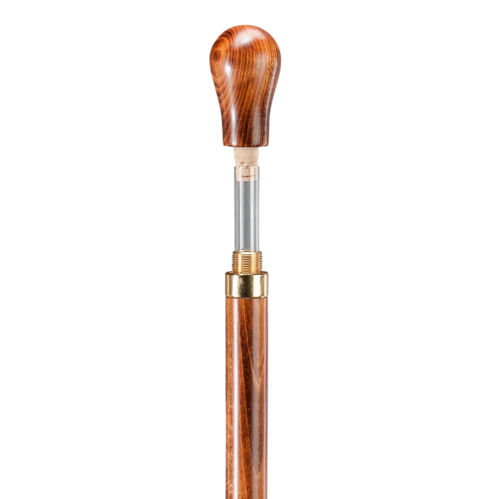 Gastrock Drinking Cane - Burnt Look with Knob - Walking stick from Gastrock at The Prince Webshop