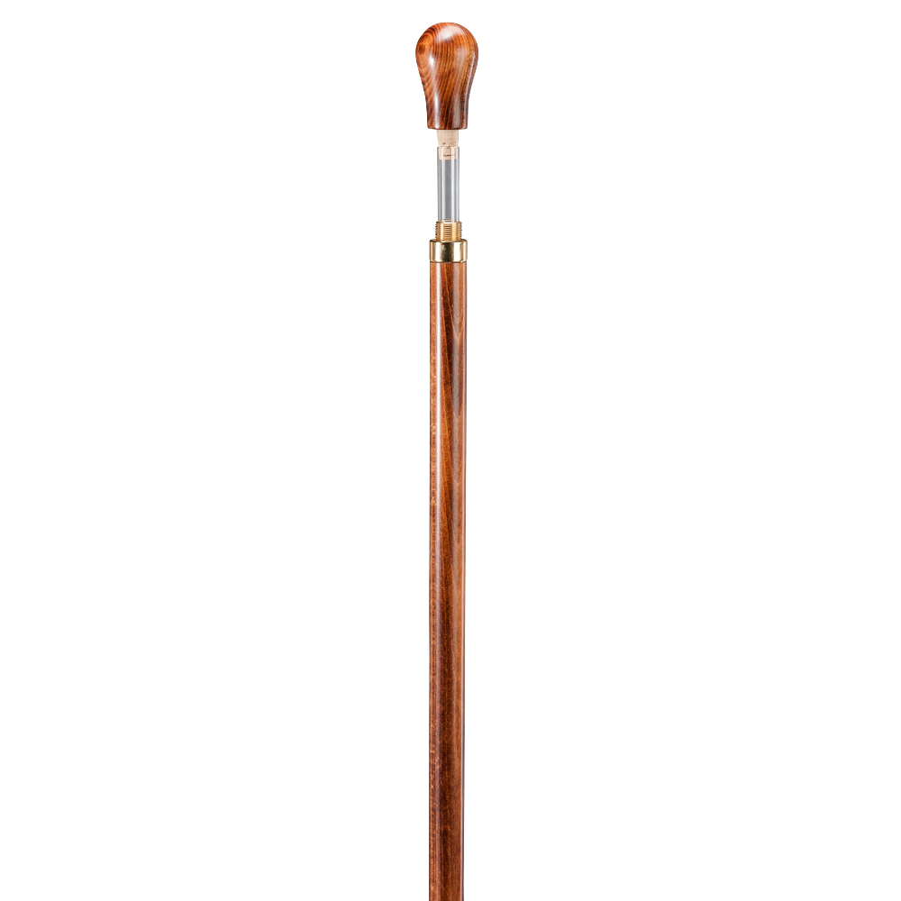 Gastrock Drinking Cane - Burnt Look with Knob - Walking stick from Gastrock at The Prince Webshop