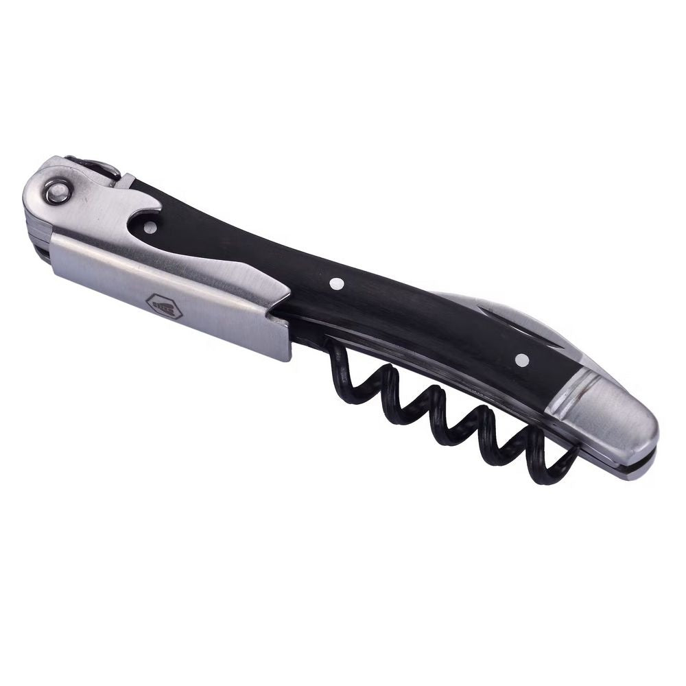 Laguiole Black Edition Serving Corkscrew - Corkscrew from Laguiole at The Prince Webshop