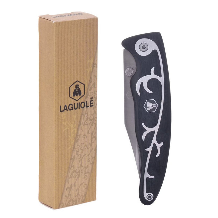 Laguiole Folding hunting knife Arabesque - Pocket knife from Laguiole at The Prince Webshop