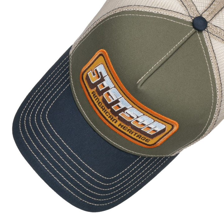 Stetson Trucker Cap Logo Chrome Look - Baseball Cap from Stetson at The Prince Webshop