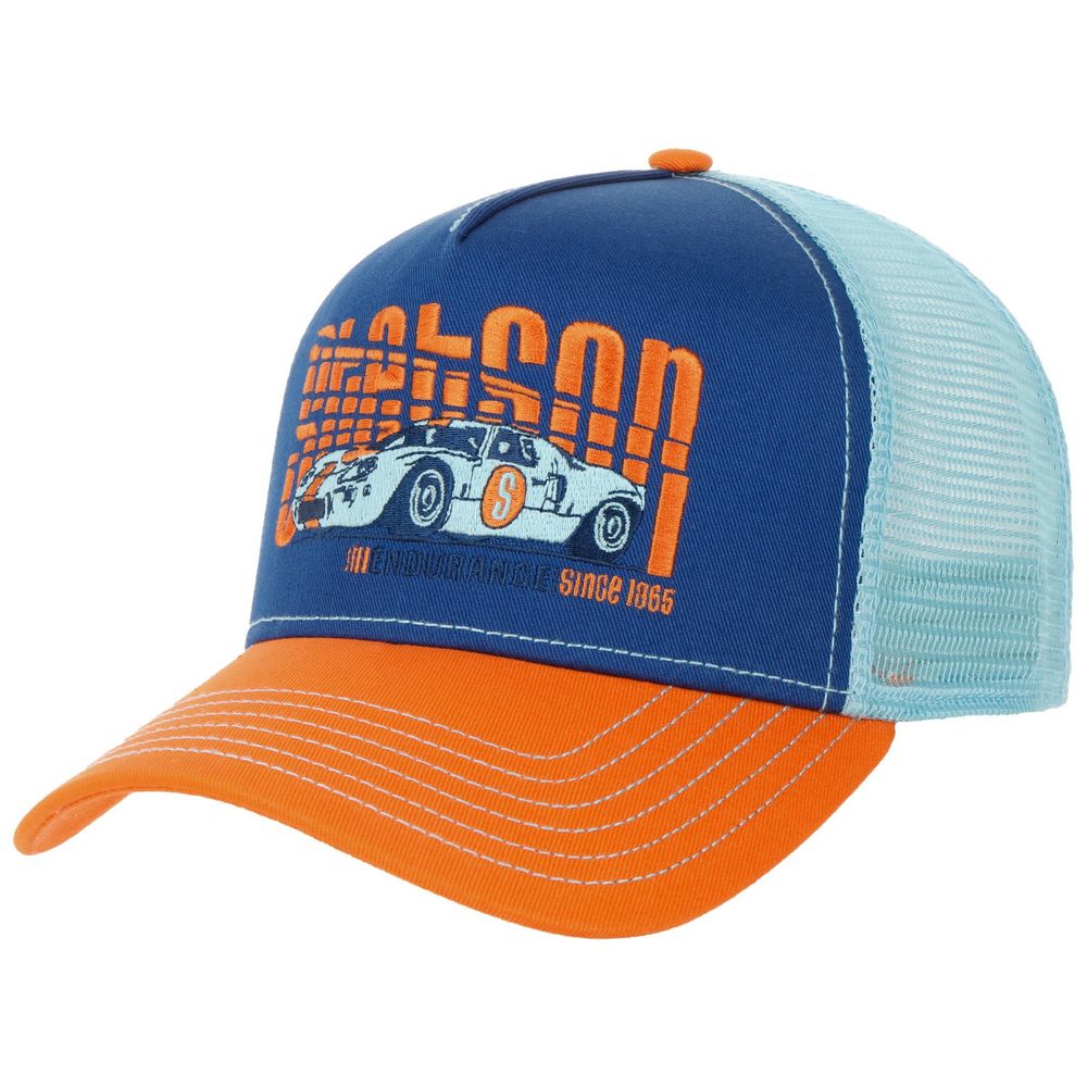 Stetson Trucker Cap Endurance Racing - Orange - Baseball Cap from Stetson at The Prince Webshop
