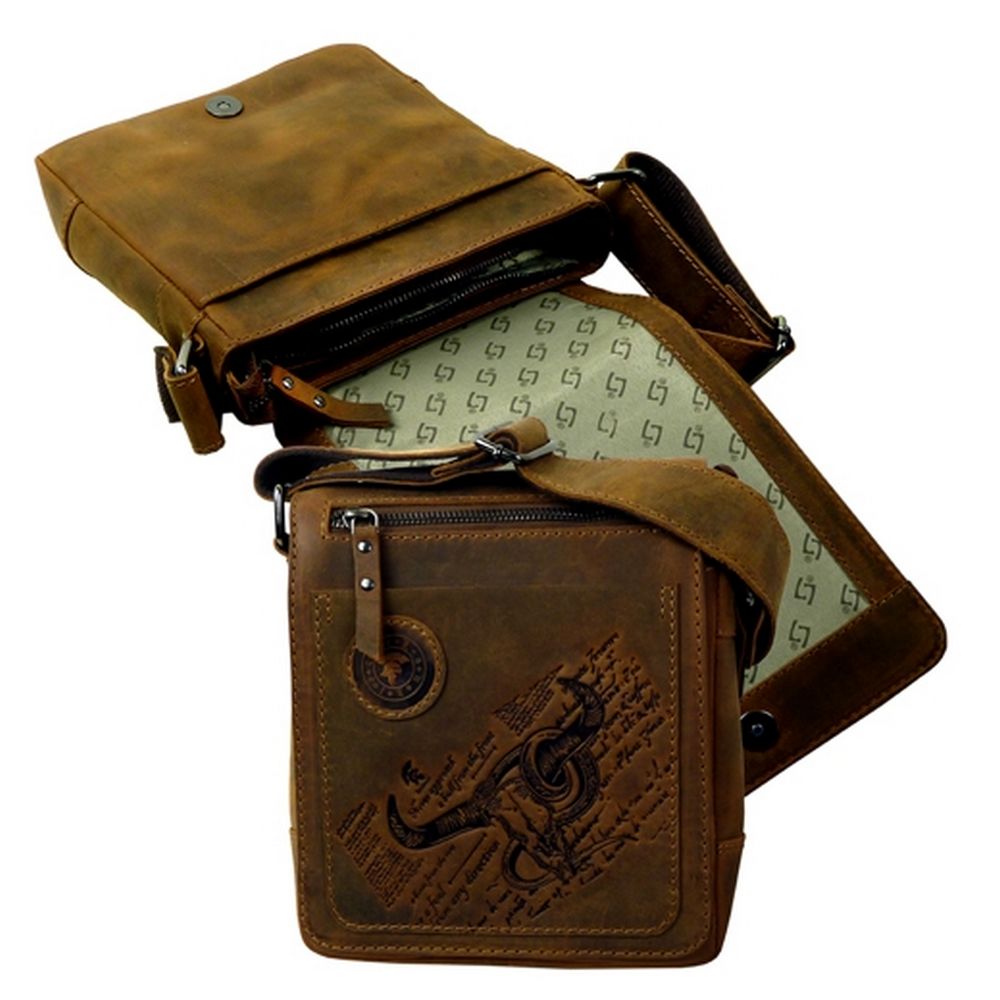 Landleder BULL & SNAKE Casual Shoulder Bag - Bag from Landleder at The Prince Webshop