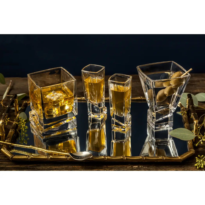 JoyJolt - Lacey Double Wall Whiskey Glasses - Whiskey Glass from JoyJolt USA at The Prince Webshop
