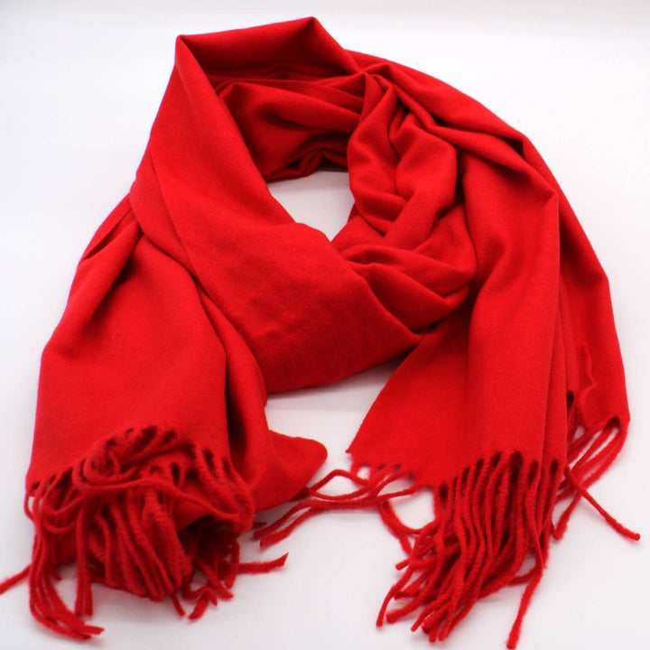 Hologramme Paris - Echarpe Sensation Cachemire uni - Rouge Neckerchief - Neckerchief from Hologramme Paris at The Prince Webshop