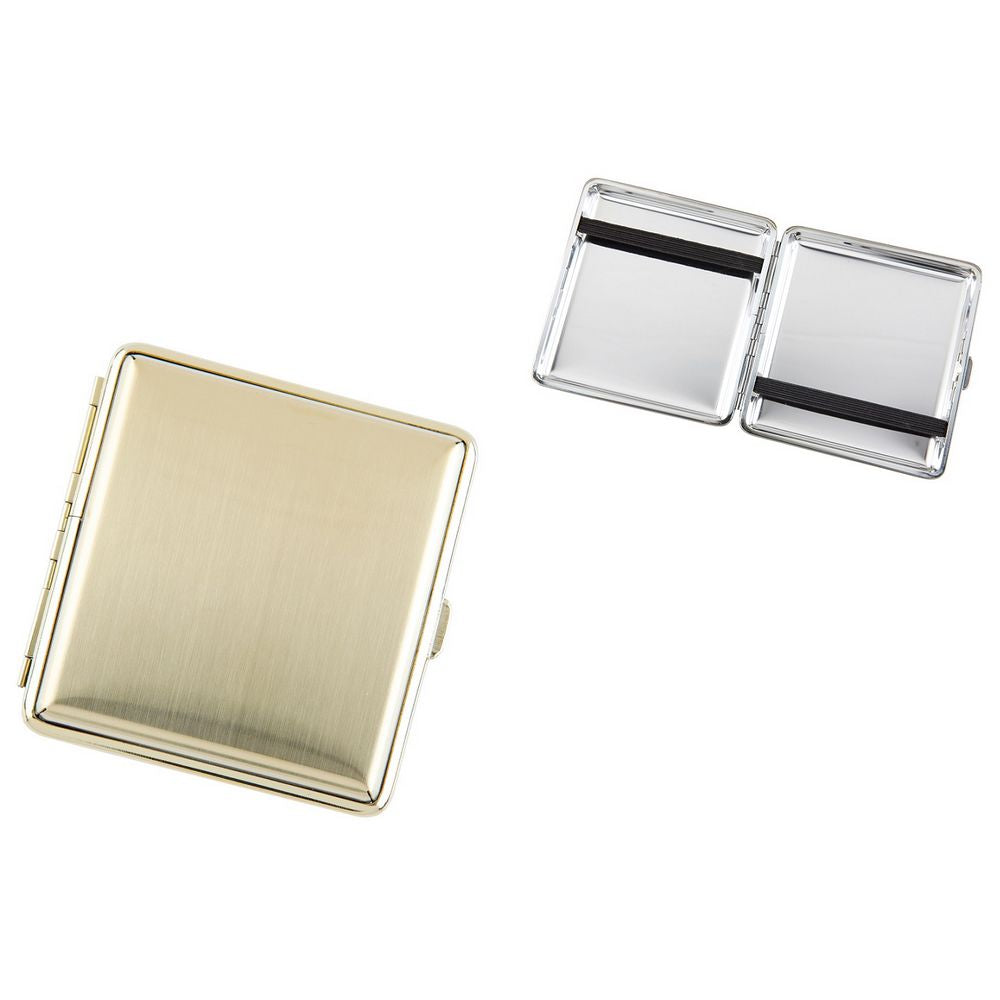 Angelo Cigarette Case - 20 King Size - Gold Rubber - Cigarette Case from Angelo at The Prince Webshop