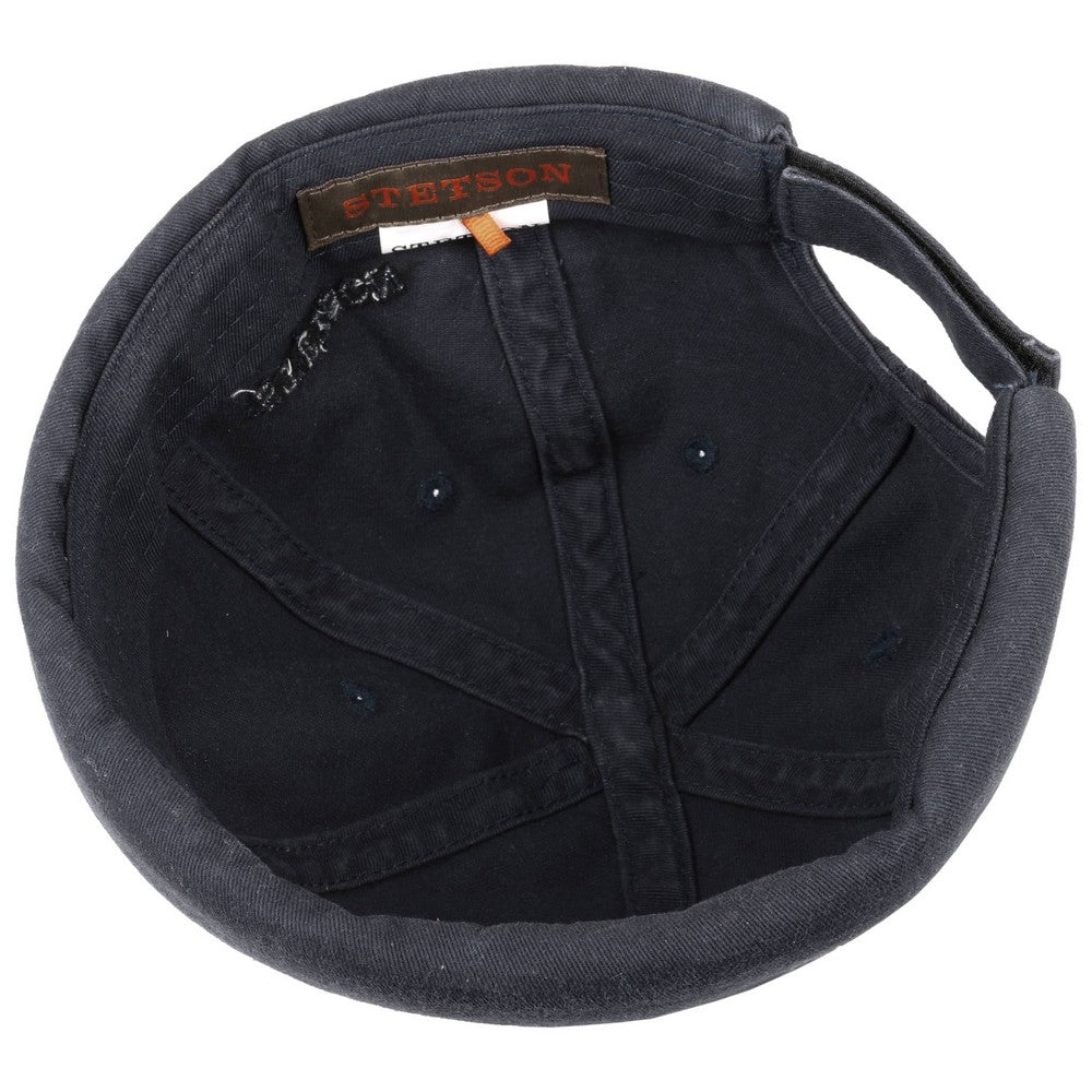 Stetson Docker Cotton - Navy Bomulds Cap - Docker Cap fra Stetson hos The Prince Webshop