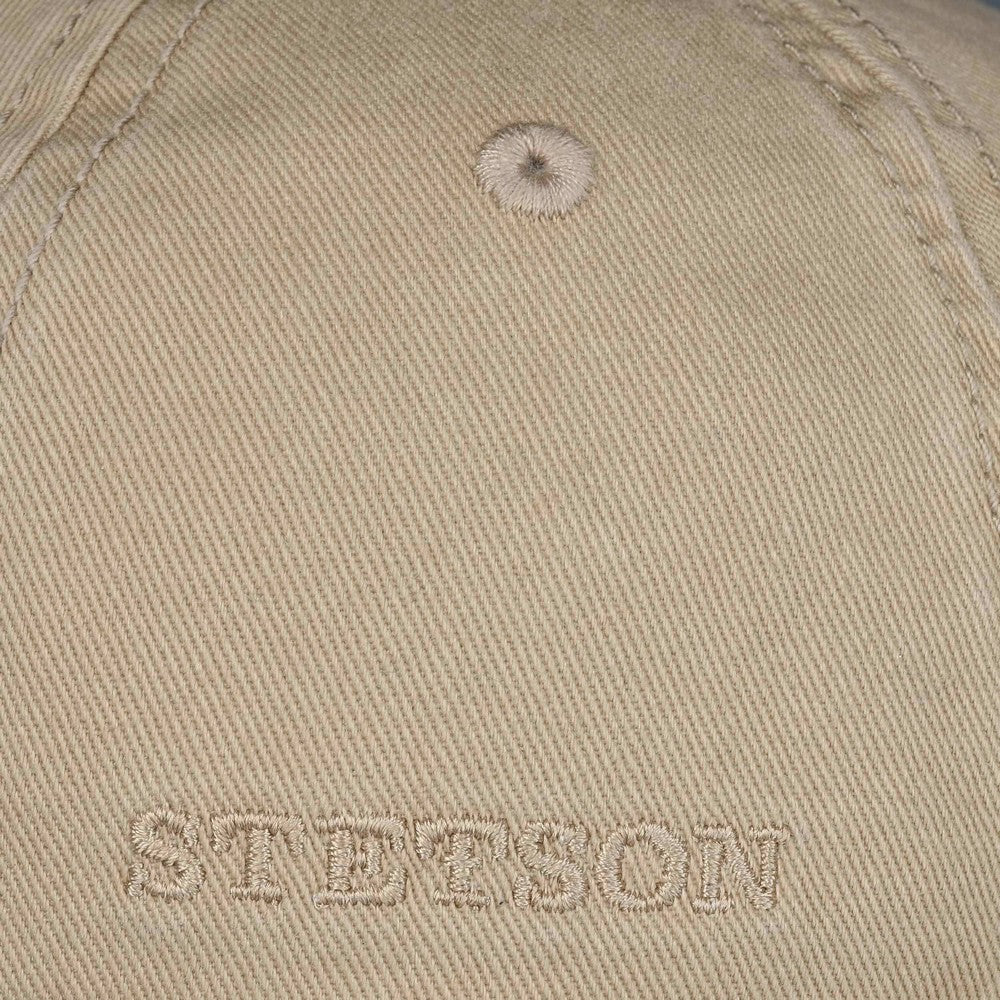 Stetson Docker Cotton - Beige Cotton Cap - Docker Cap from Stetson at The Prince Webshop