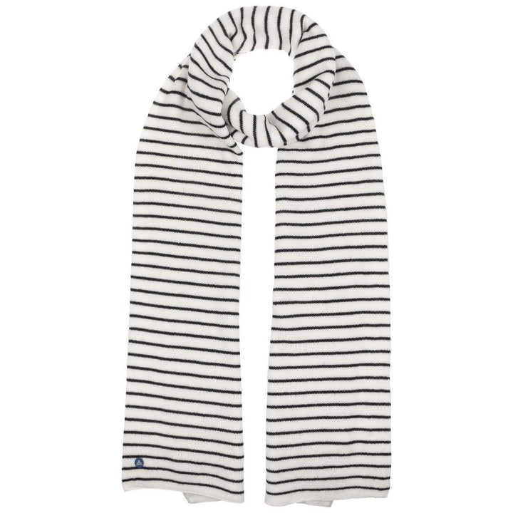 Hammaburg Blue & White Striped Beanie Hat & Scarf - Hat & Scarf from Hammaburg at The Prince Webshop