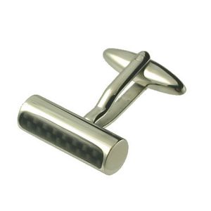 Cufflinks Steel Carbon Bar - Cufflinks from Ceels at The Prince Webshop