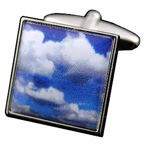 Cufflinks Sky - Clouds - Cufflinks from Ceels at The Prince Webshop