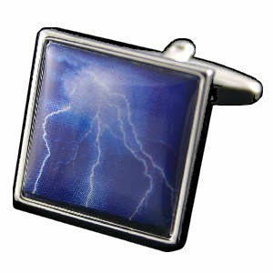 Cufflinks Sky - Lightning - Cufflinks from Ceels at The Prince Webshop