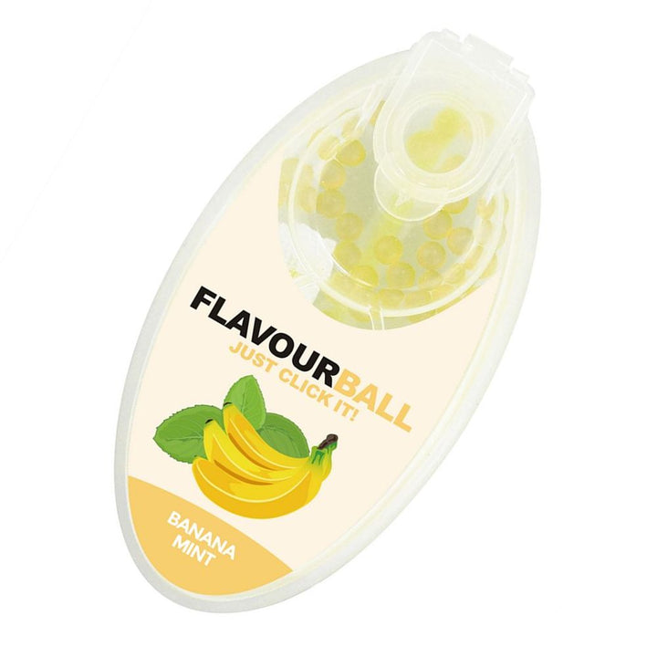 100 pcs Cool Banana Mint Flavor Balls in Pod - Aroma Balls from FLAVOR BALLS at The Prince Webshop