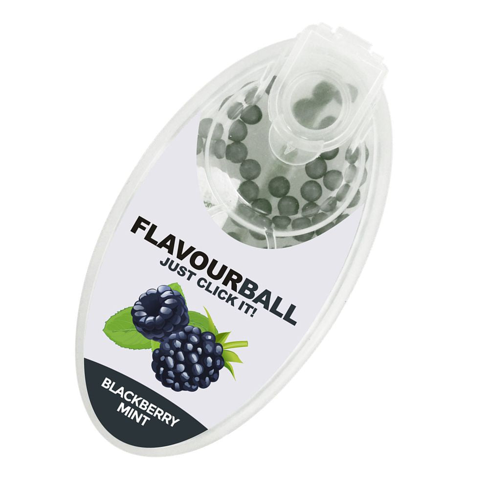 100 pcs Cool Blackberry Mint Flavor Balls in Pod - Aroma Balls from FLAVOR BALLS at The Prince Webshop