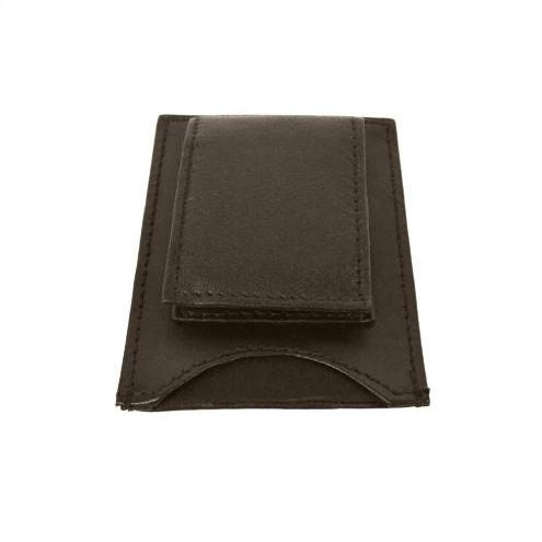 Leather ID & Card Holder with Banknote Clip - Brown - Wallet from Wallet Works at The Prince Webshop
