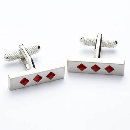Cufflinks Crystal Siam - Cufflinks from Onyx Art of London at The Prince Webshop