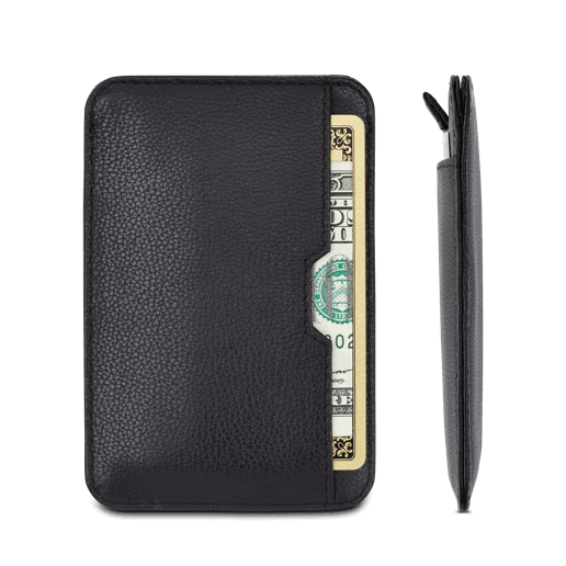 Vaultskin Chelsea Card Holder - Black Minimalist Wallet - Card holder from Vaultskin London at The Prince Webshop