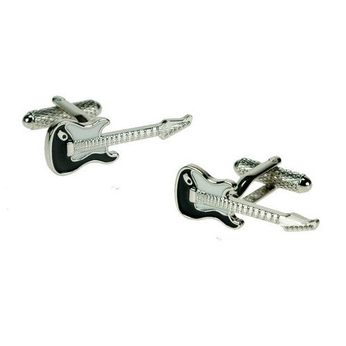 Cufflinks El Guitar Black - Cufflinks from Maximilian Moss at The Prince Webshop