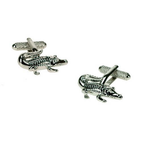 Cufflinks Alligator - Cufflinks from Onyx Art of London at The Prince Webshop