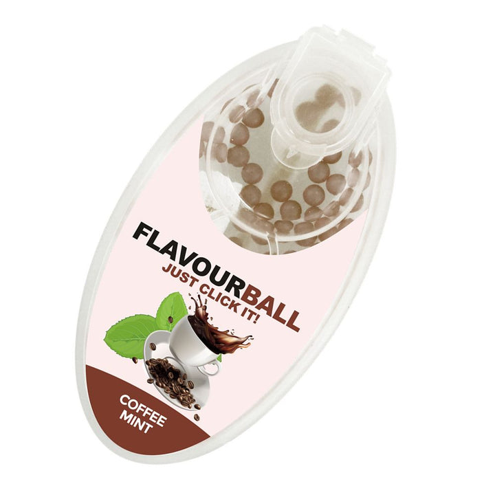 100 pcs Cool Coffee Mint Flavor Balls in Pod - Aroma Balls from FLAVOR BALLS at The Prince Webshop