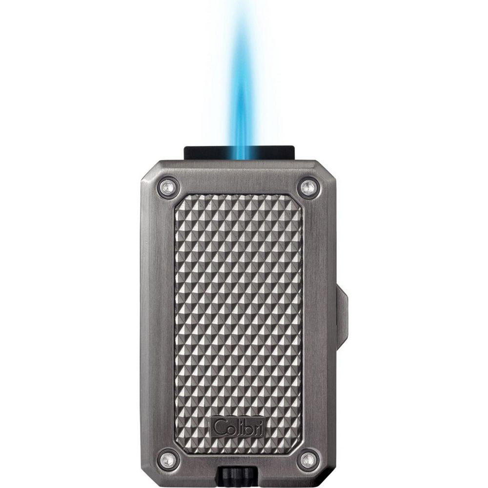COLIBRI RALLY GUNMETAL mat 1 jet laser lighter - Lighter from Colibri at The Prince Webshop