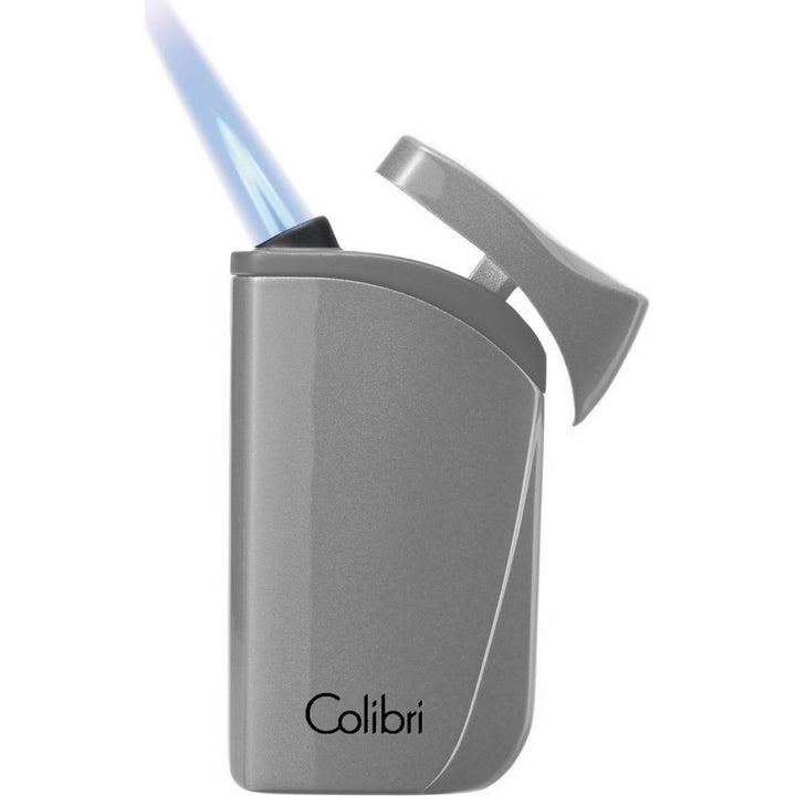 COLIBRI lighter Falcon - charcoal metallic angled jet flame - Lighter from Colibri at The Prince Webshop