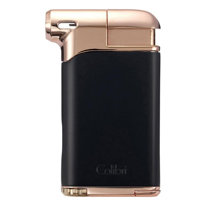COLIBRI piezo pipe lighter "Pacific II" black/rosegold - Lighter from Colibri at The Prince Webshop