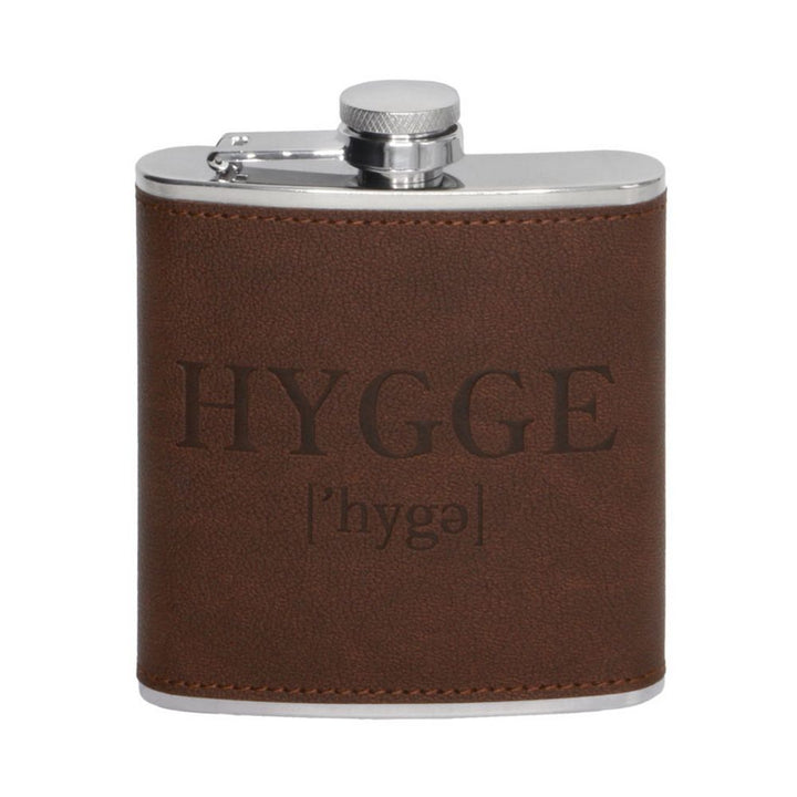 HYGGE Pocket Square - Stainless Steel with Faux Leather - Pocket Square from Memories of Denmark at The Prince Webshop