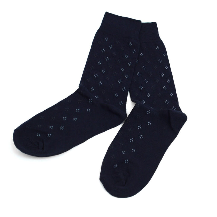 2 Pairs of Premium Men's Socks in Black and Blue - Men's Socks from Umo Lorenzo at The Prince Webshop