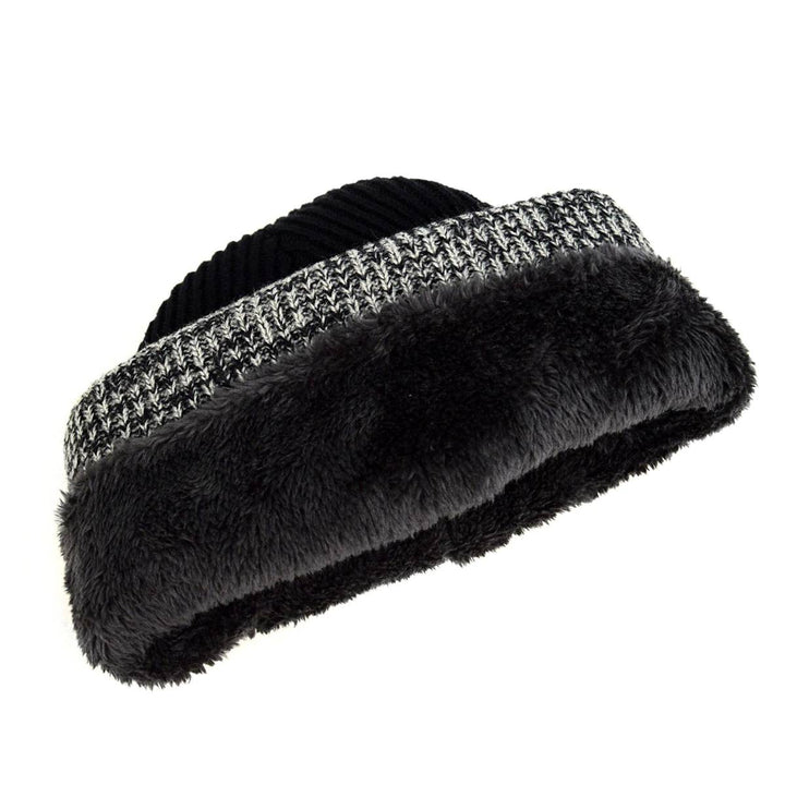 Black Heavy Duty Winter Beanie - Hat from FOEMO at The Prince Webshop