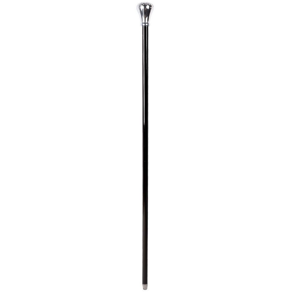 Company cane with Chrome Decor Knob - Spade cane from Charles Buyers & Co Ltd at The Prince Webshop