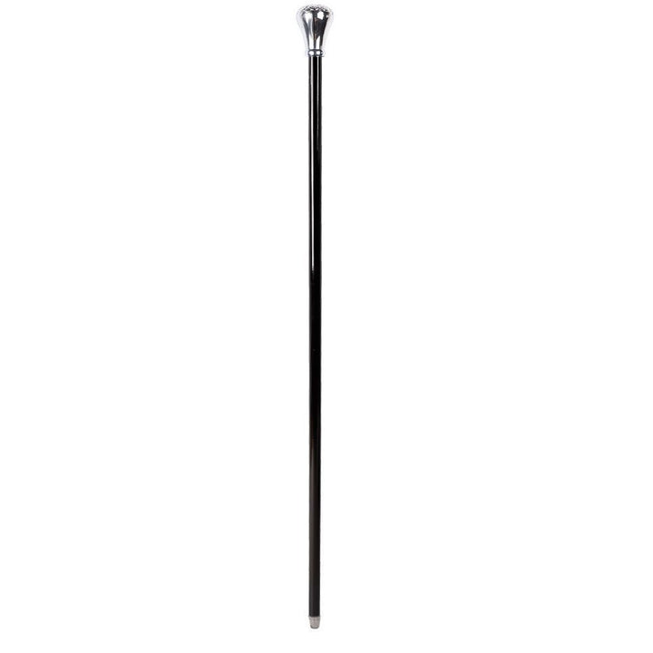 Company cane with Chrome Decor Knob - Spade cane from Charles Buyers & Co Ltd at The Prince Webshop