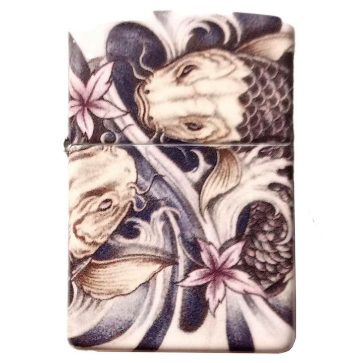 Zippo Premium Lighter - Koi Tattoo Theme Design - Zippo Lighter from Zippo at The Prince Webshop