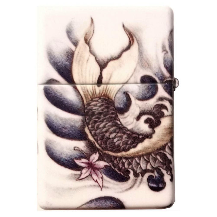 Zippo Premium Lighter - Koi Tattoo Theme Design - Zippo Lighter from Zippo at The Prince Webshop